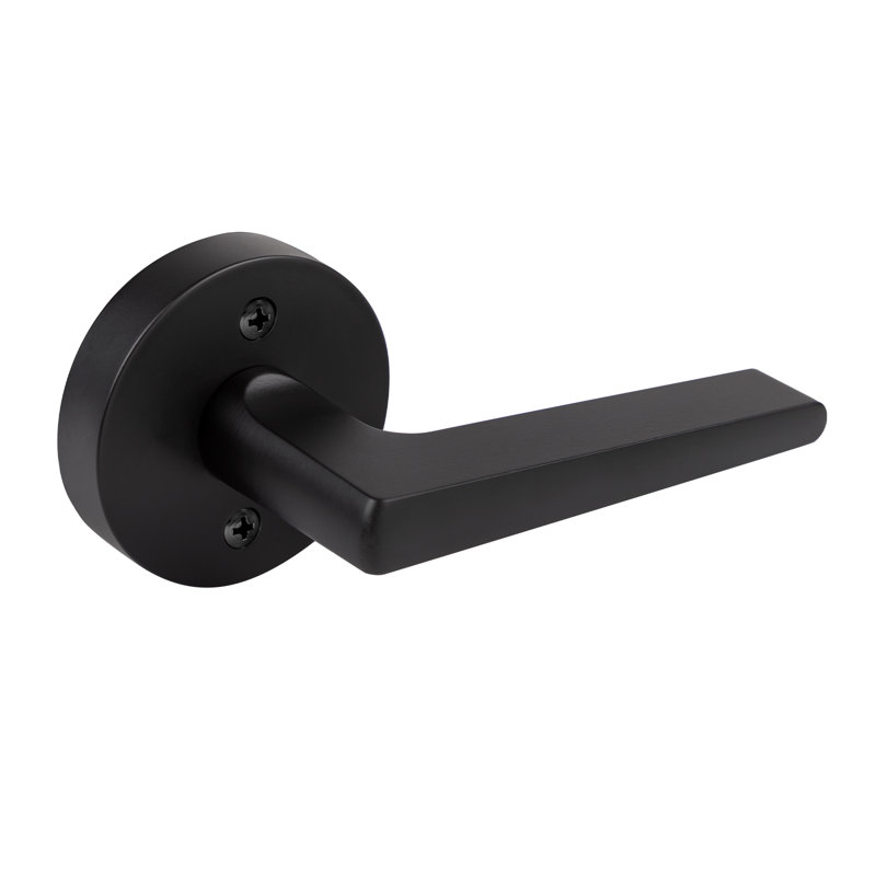 Canaropa Livia Single Dummy Door Lever with Round Rosette
